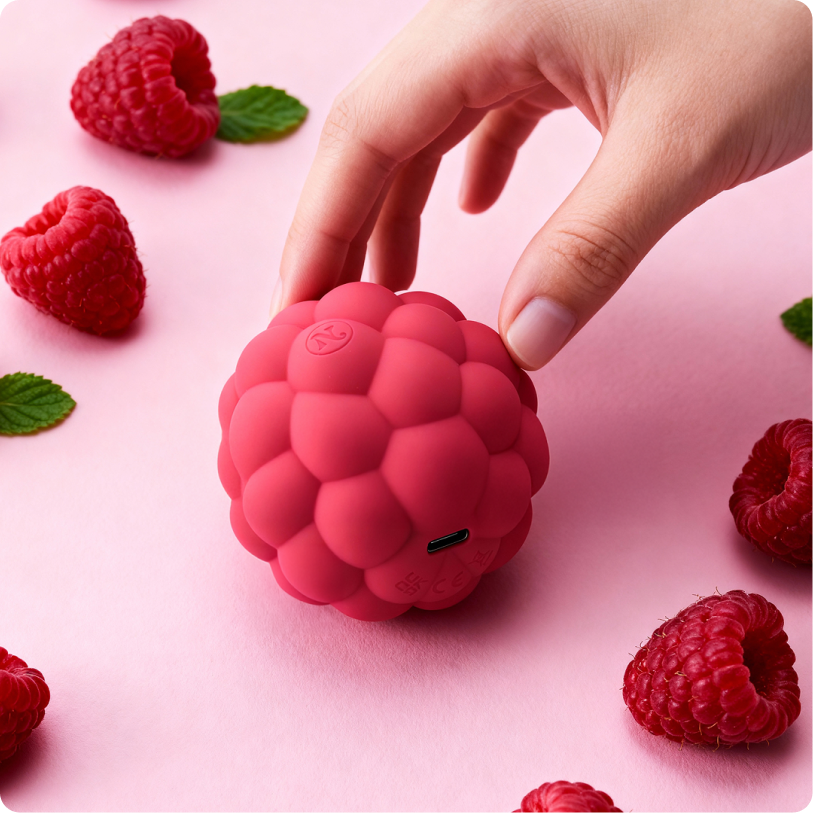 Berri Clitoral Vibrator (Raspberry) — color options